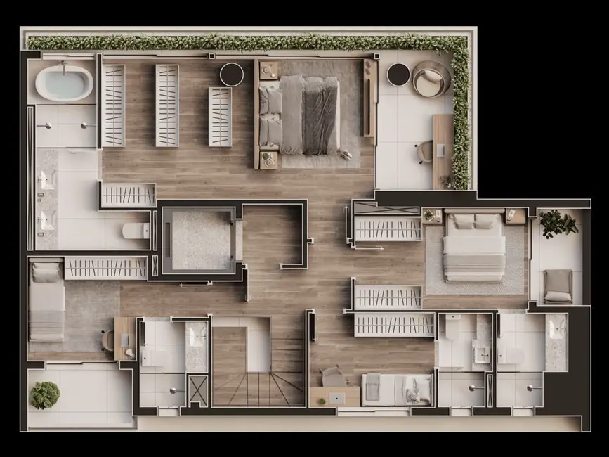 Foto 3 de Apartamento com 3 quartos à venda, 141m2 em Planalto Paulista, São Paulo - SP
