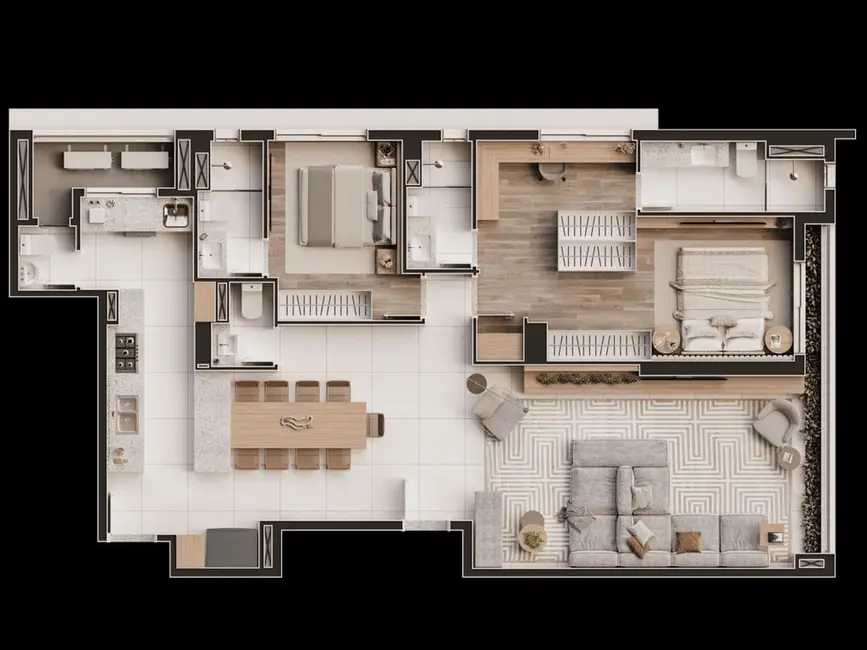 Foto 6 de Apartamento com 3 quartos à venda, 141m2 em Planalto Paulista, São Paulo - SP