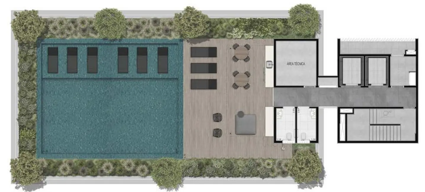 Kitnet com 1 quarto à venda, 30m2 em Vila Madalena, São Paulo - SP - imagem 6 Foto 6 de Kitnet com 1 quarto à venda, 30m2 em Vila Madalena, São Paulo - SP