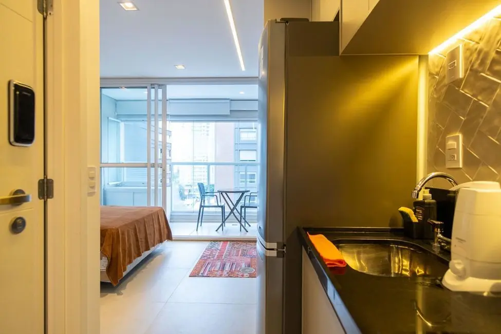 Apartamento com 1 quarto à venda, 28m2 em Moema, São Paulo - SP - imagem 6 Foto 6 de Apartamento com 1 quarto à venda, 28m2 em Moema, São Paulo - SP