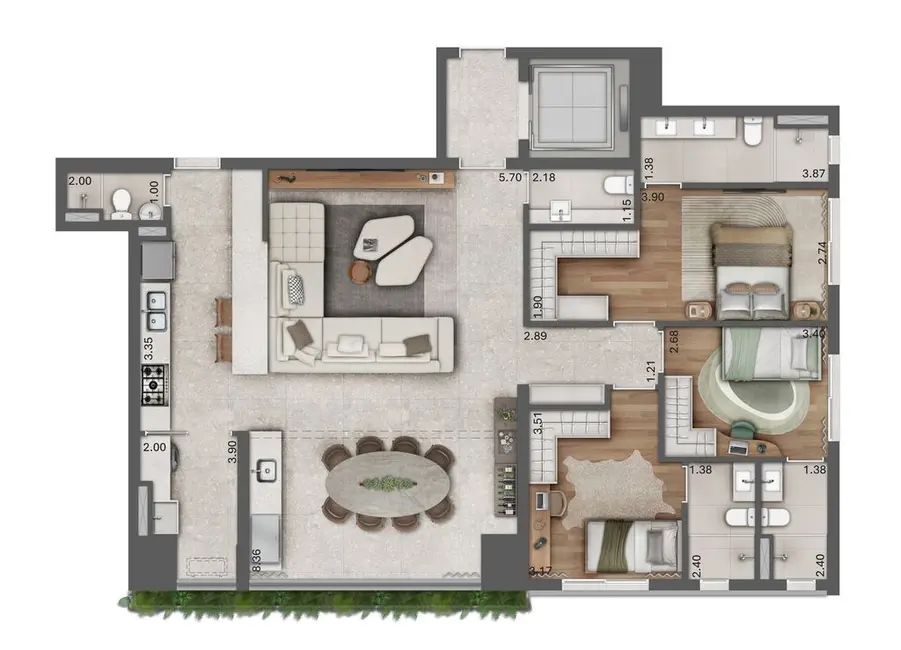 Foto 8 de Apartamento com 2 quartos à venda, 85m2 em Pinheiros, São Paulo - SP