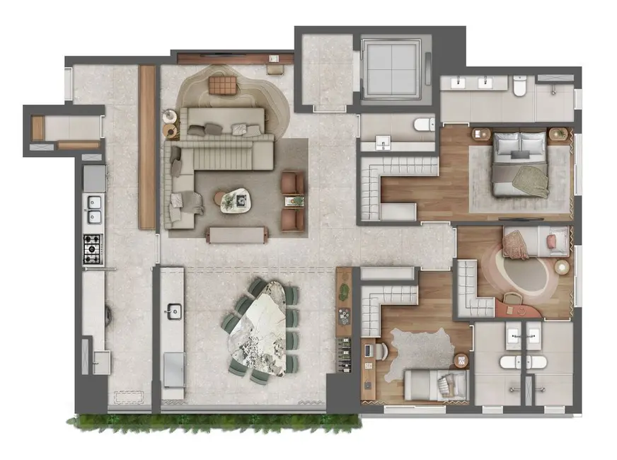Foto 4 de Apartamento com 2 quartos à venda, 85m2 em Pinheiros, São Paulo - SP