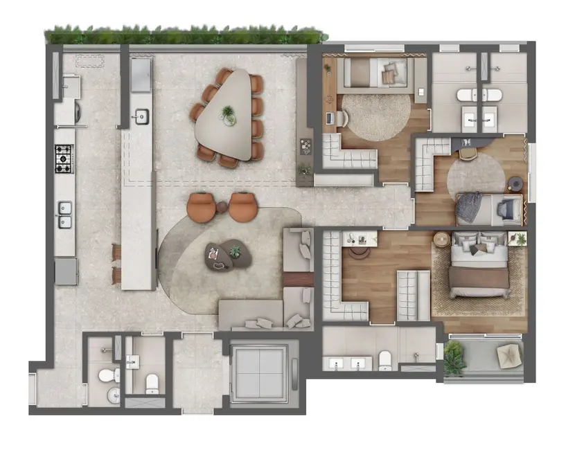 Foto 3 de Apartamento com 2 quartos à venda, 85m2 em Pinheiros, São Paulo - SP