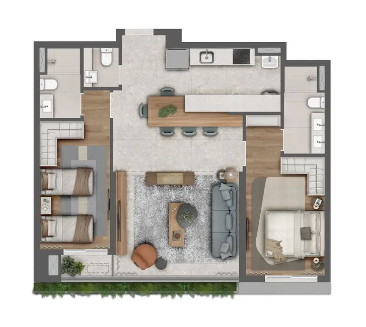 Foto 1 de Apartamento com 2 quartos à venda, 85m2 em Pinheiros, São Paulo - SP