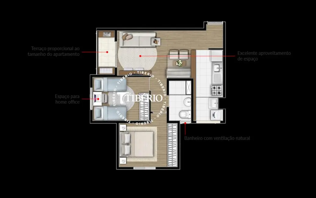 Apartamento com 2 quartos à venda, 51m2 em Parque Jaçatuba, Santo Andre - SP - imagem 4 Foto 4 de Apartamento com 2 quartos à venda, 51m2 em Parque Jaçatuba, Santo Andre - SP