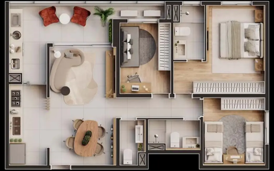 Apartamento com 3 quartos à venda, 89m2 em - SP - imagem 1 Foto 1 de Apartamento com 3 quartos à venda, 89m2 em - SP