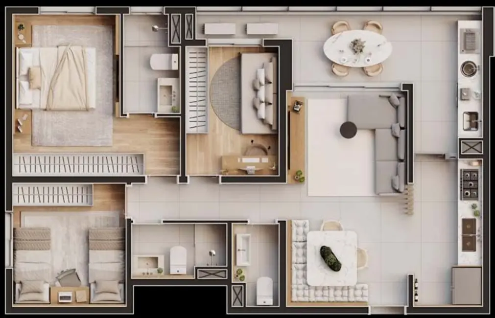 Foto 8 de Cobertura com 3 quartos à venda, 183m2 em Barueri - SP