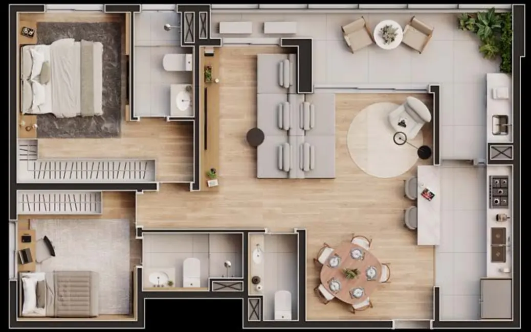 Foto 5 de Cobertura com 3 quartos à venda, 183m2 em Barueri - SP