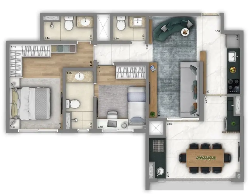 Apartamento com 2 quartos à venda, 114m2 em Freguesia do Ó, São Paulo - SP - imagem 1 Foto 1 de Apartamento com 2 quartos à venda, 114m2 em Freguesia do Ó, São Paulo - SP