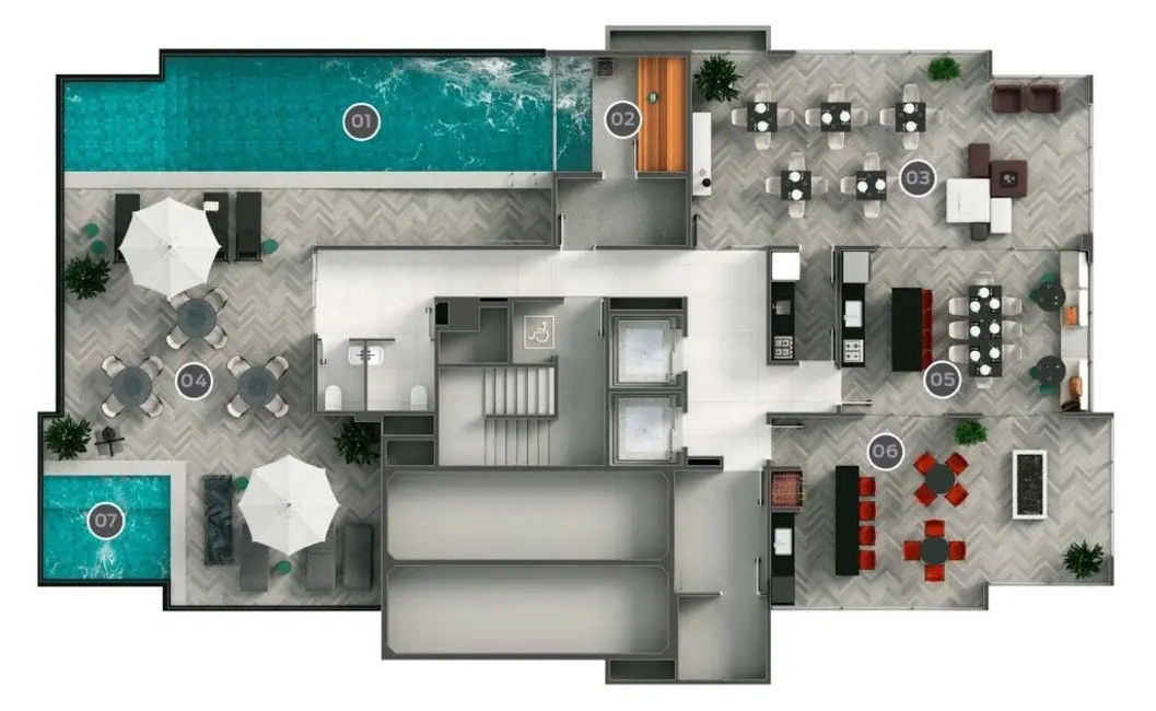 Apartamento com 3 quartos à venda, 64m2 em Vila Yara, Osasco - SP - imagem 5 Foto 5 de Apartamento com 3 quartos à venda, 64m2 em Vila Yara, Osasco - SP