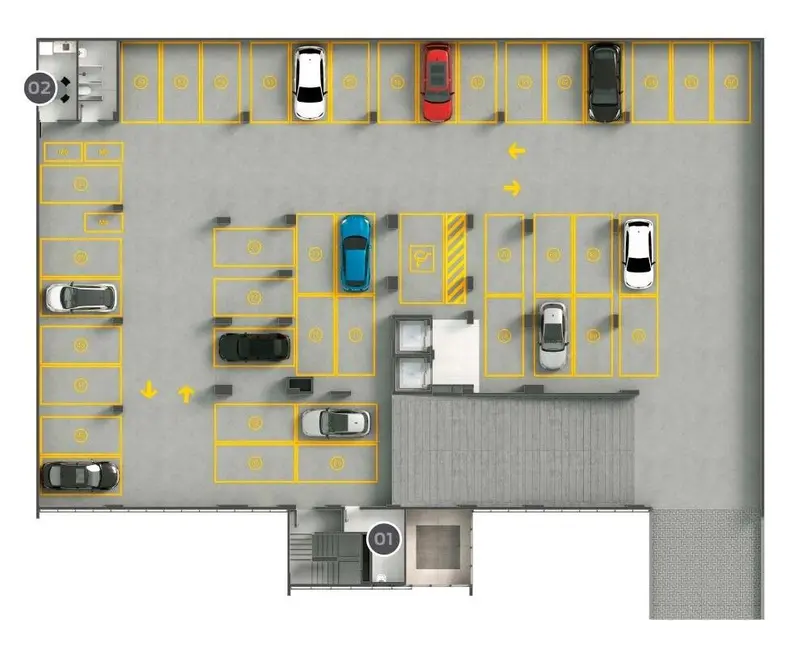 Apartamento com 3 quartos à venda, 64m2 em Vila Yara, Osasco - SP - imagem 4 Foto 4 de Apartamento com 3 quartos à venda, 64m2 em Vila Yara, Osasco - SP