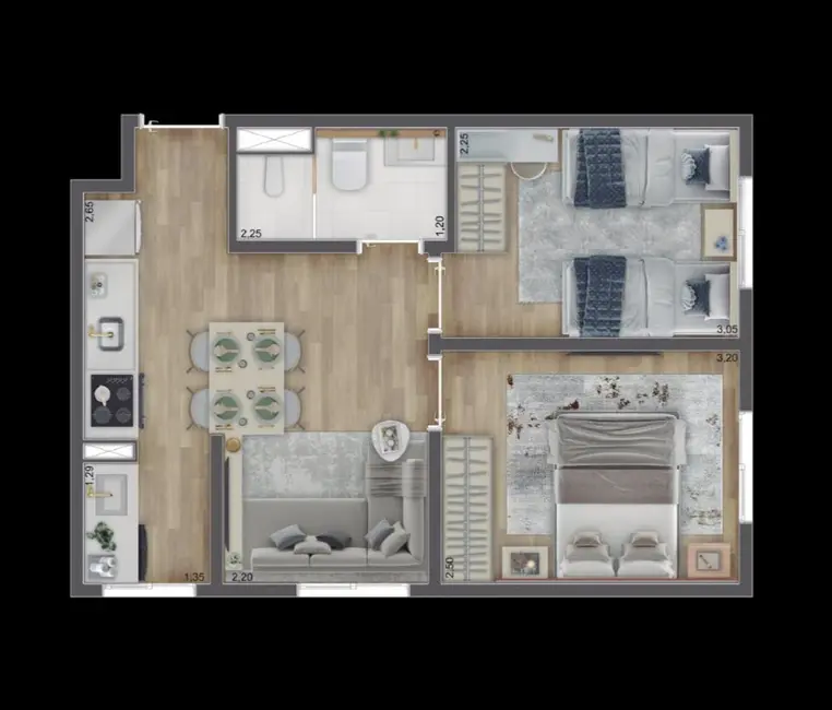 Apartamento com 2 quartos à venda, 34m2 em Jardim Ana Estela, Carapicuiba - SP - imagem 1 Foto 1 de Apartamento com 2 quartos à venda, 34m2 em Jardim Ana Estela, Carapicuiba - SP