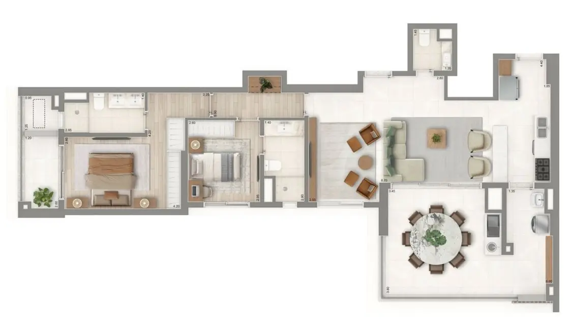 Foto 8 de Apartamento com 3 quartos à venda, 132m2 em Vila Mariana, São Paulo - SP