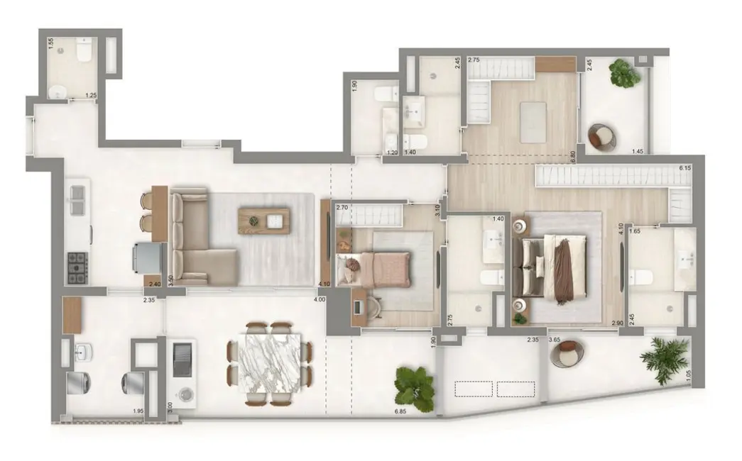 Foto 1 de Apartamento com 3 quartos à venda, 132m2 em Vila Mariana, São Paulo - SP