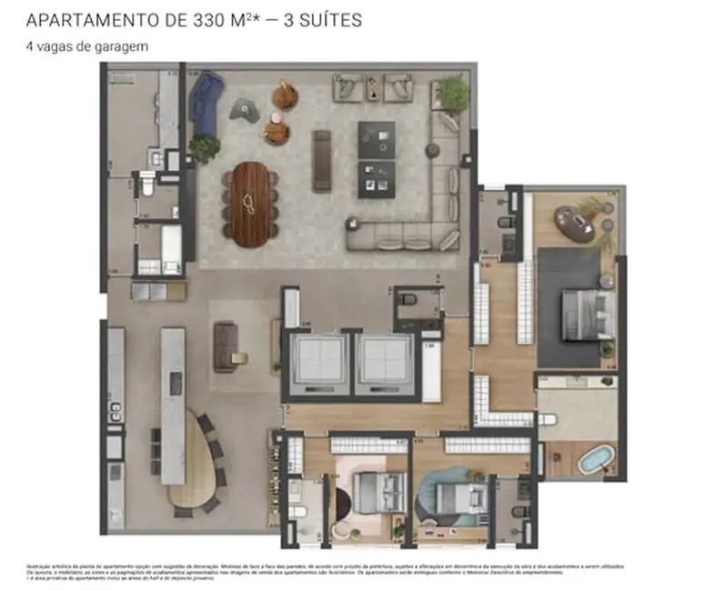 Cobertura com 4 quartos à venda, 510m2 em Real Parque, São Paulo - SP - imagem 5 Foto 5 de Cobertura com 4 quartos à venda, 510m2 em Real Parque, São Paulo - SP