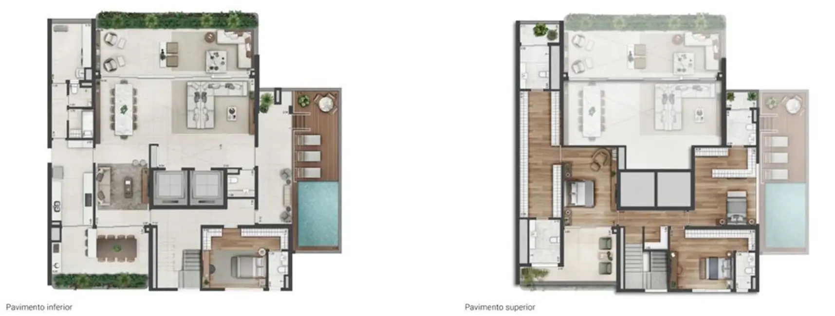 Cobertura com 4 quartos à venda, 510m2 em Real Parque, São Paulo - SP - imagem 6 Foto 6 de Cobertura com 4 quartos à venda, 510m2 em Real Parque, São Paulo - SP