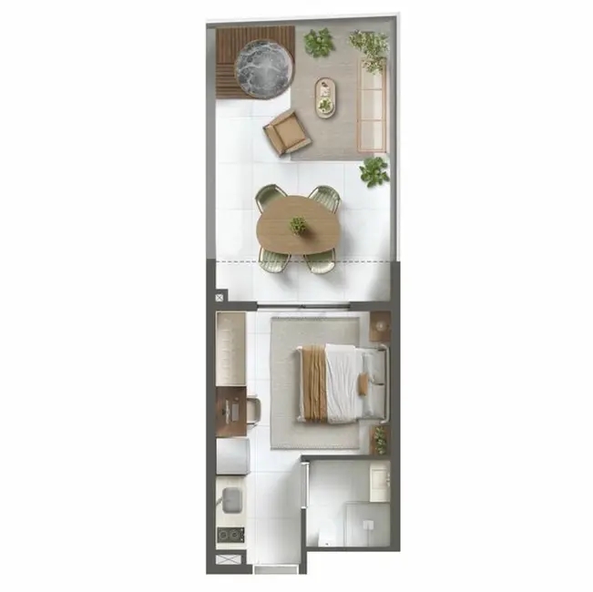 Kitnet com 1 quarto à venda, 19m2 em Paraíso, São Paulo - SP - imagem 2 Foto 2 de Kitnet com 1 quarto à venda, 19m2 em Paraíso, São Paulo - SP