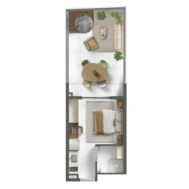 Kitnet com 1 quarto à venda, 19m2 em Paraíso, São Paulo - SP - imagem 6 Foto 6 de Kitnet com 1 quarto à venda, 19m2 em Paraíso, São Paulo - SP