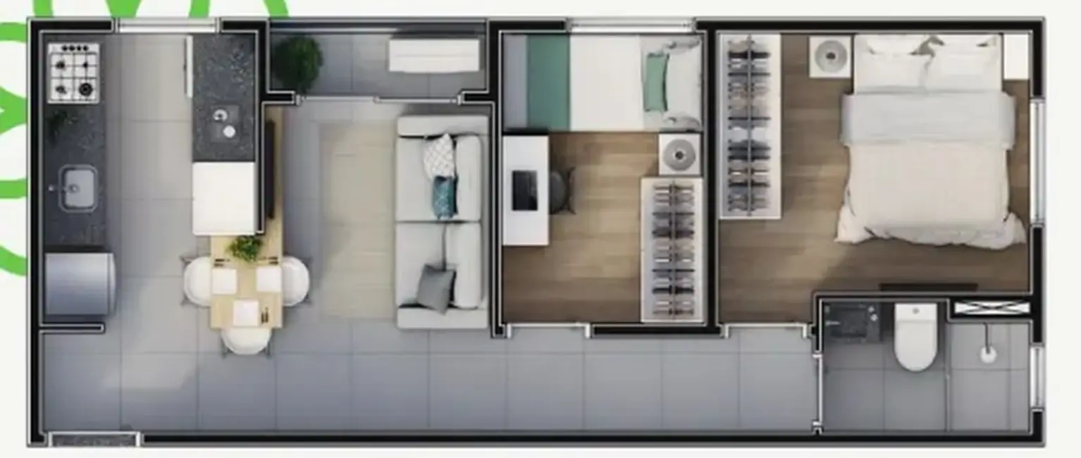 Foto 1 de Apartamento com 2 quartos à venda, 40m2 em Vila Formosa, São Paulo - SP