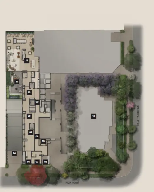Apartamento com 4 quartos à venda, 249m2 em Higienópolis, São Paulo - SP - imagem 3 Foto 3 de Apartamento com 4 quartos à venda, 249m2 em Higienópolis, São Paulo - SP