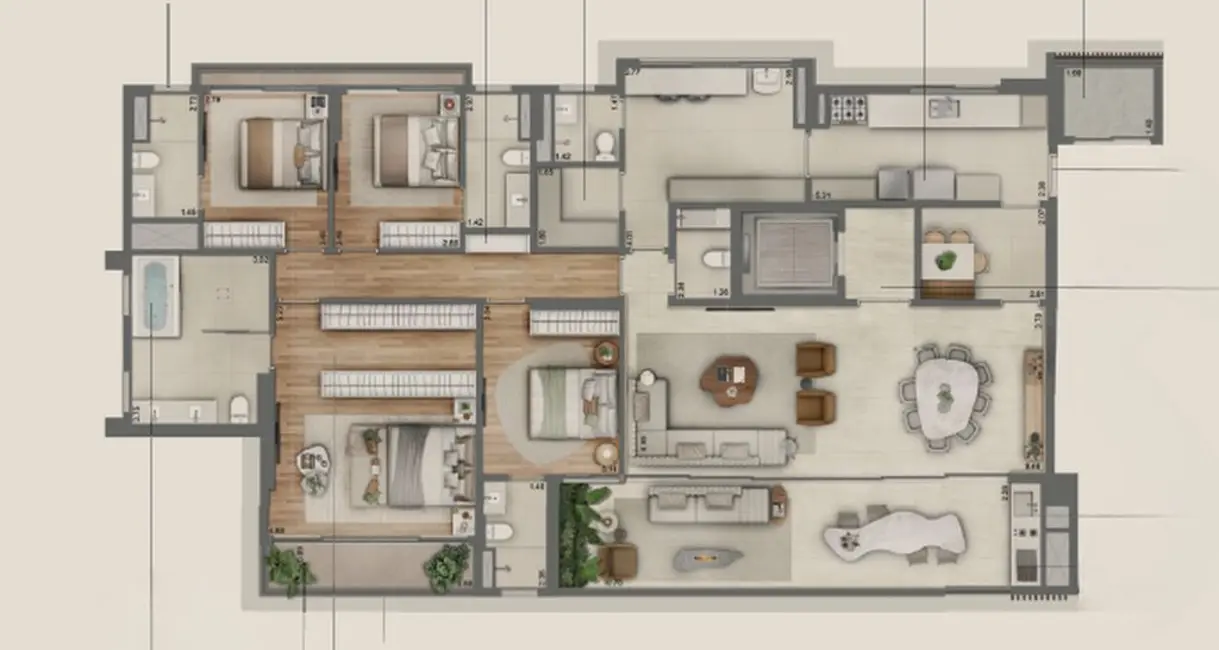 Apartamento com 4 quartos à venda, 249m2 em Higienópolis, São Paulo - SP - imagem 1 Foto 1 de Apartamento com 4 quartos à venda, 249m2 em Higienópolis, São Paulo - SP