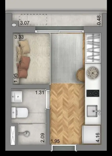 Foto 1 de Apartamento com 2 quartos à venda, 75m2 em Vila Madalena, São Paulo - SP