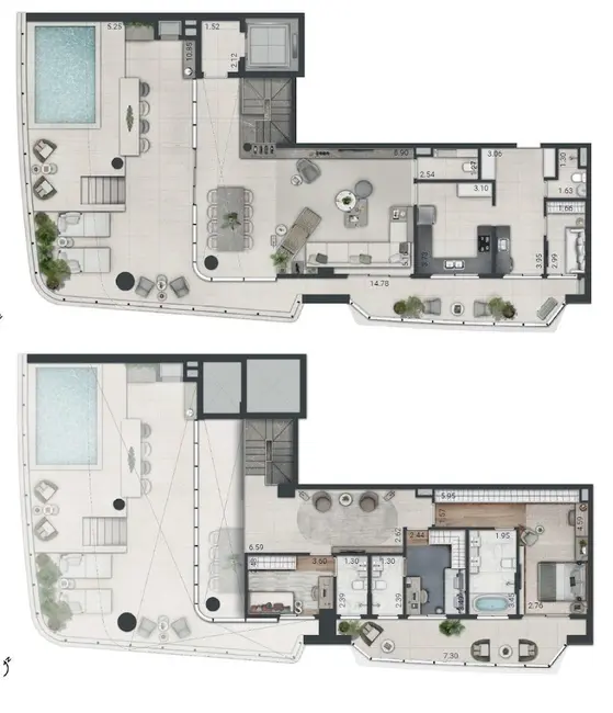 Foto 5 de Apartamento com 3 quartos à venda, 288m2 em Real Parque, São Paulo - SP