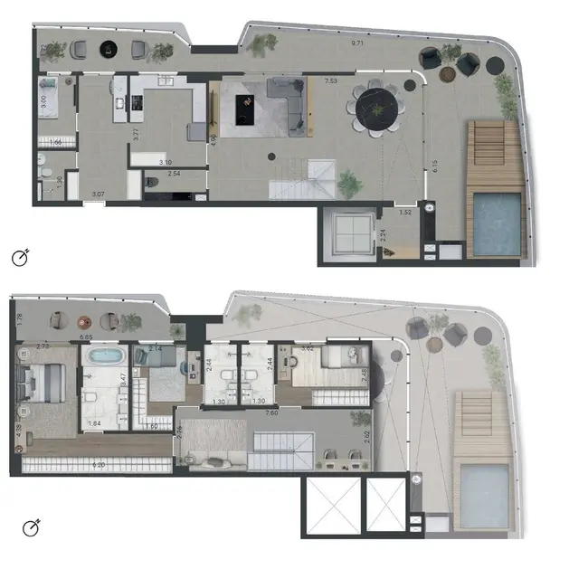 Foto 9 de Apartamento com 3 quartos à venda, 288m2 em Real Parque, São Paulo - SP
