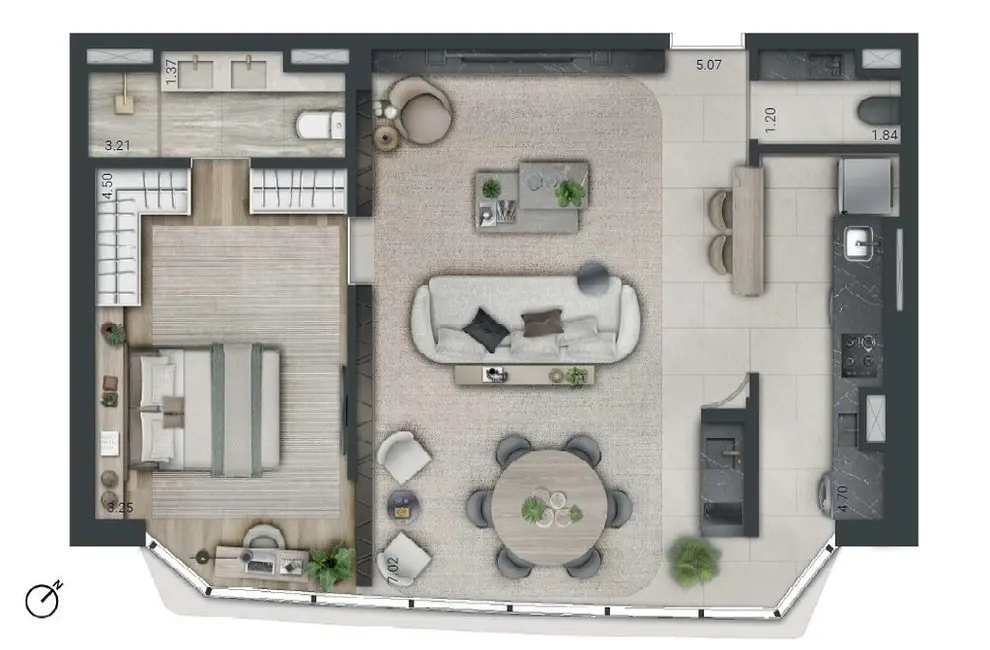 Foto 4 de Apartamento com 3 quartos à venda, 288m2 em Real Parque, São Paulo - SP