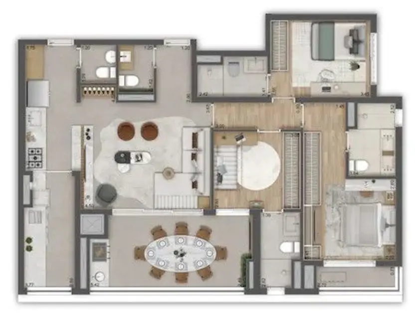 Apartamento com 1 quarto à venda, 38m2 em Butantã, São Paulo - SP - imagem 7 Foto 7 de Apartamento com 1 quarto à venda, 38m2 em Butantã, São Paulo - SP