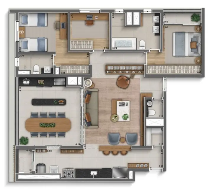Apartamento com 3 quartos à venda, 91m2 em Perdizes, São Paulo - SP - imagem 1 Foto 1 de Apartamento com 3 quartos à venda, 91m2 em Perdizes, São Paulo - SP