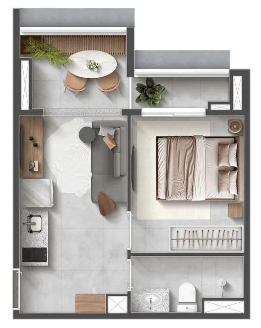 Apartamento com 1 quarto à venda, 31m2 em Bela Vista, São Paulo - SP - imagem 1 Foto 1 de Apartamento com 1 quarto à venda, 31m2 em Bela Vista, São Paulo - SP