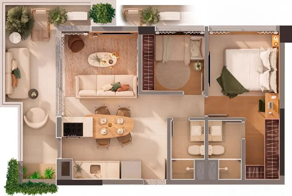 Foto 8 de Apartamento com 2 quartos à venda, 70m2 em Jardim América, São Paulo - SP