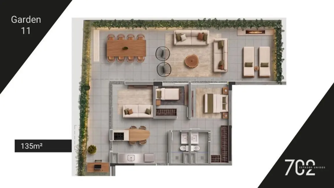 Foto 4 de Apartamento com 2 quartos à venda, 70m2 em Jardim América, São Paulo - SP