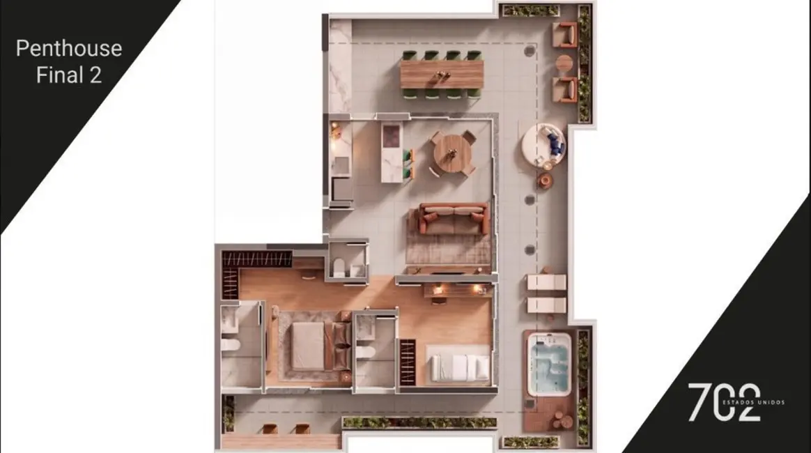 Foto 3 de Apartamento com 1 quarto à venda, 55m2 em Jardim América, São Paulo - SP