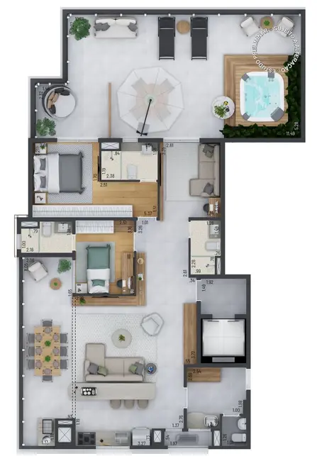 Apartamento com 3 quartos à venda, 121m2 em Moema, São Paulo - SP - imagem 1 Foto 1 de Apartamento com 3 quartos à venda, 121m2 em Moema, São Paulo - SP