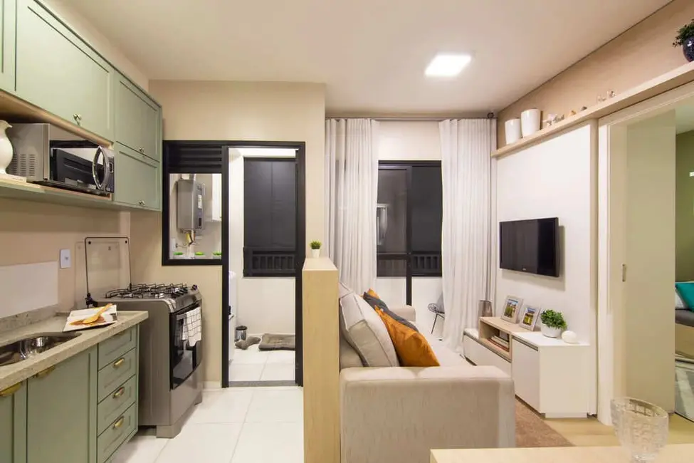 Foto 3 de Apartamento com 1 quarto à venda, 29m2 em Jaguaribe, Osasco - SP