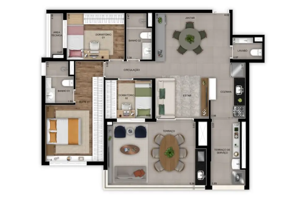Apartamento com 2 quartos à venda, 38m2 em Mooca, São Paulo - SP - imagem 5 Foto 5 de Apartamento com 2 quartos à venda, 38m2 em Mooca, São Paulo - SP