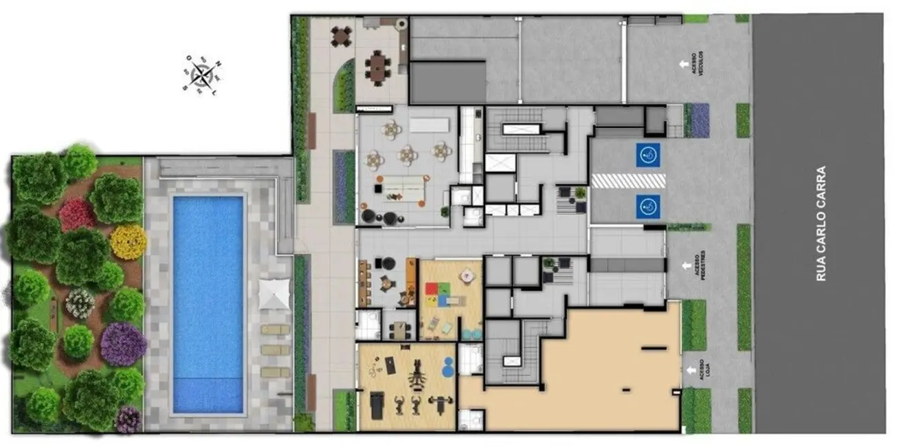 Foto 4 de Apartamento com 2 quartos à venda, 64m2 em Vila Santa Catarina, São Paulo - SP