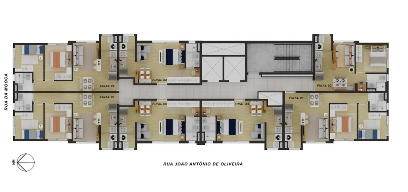 Foto 4 de Apartamento com 2 quartos à venda, 42m2 em Mooca, São Paulo - SP