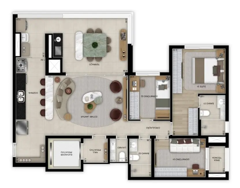 Cobertura com 3 quartos à venda, 204m2 em Jardim Prudência, São Paulo - SP - imagem 2 Foto 2 de Cobertura com 3 quartos à venda, 204m2 em Jardim Prudência, São Paulo - SP