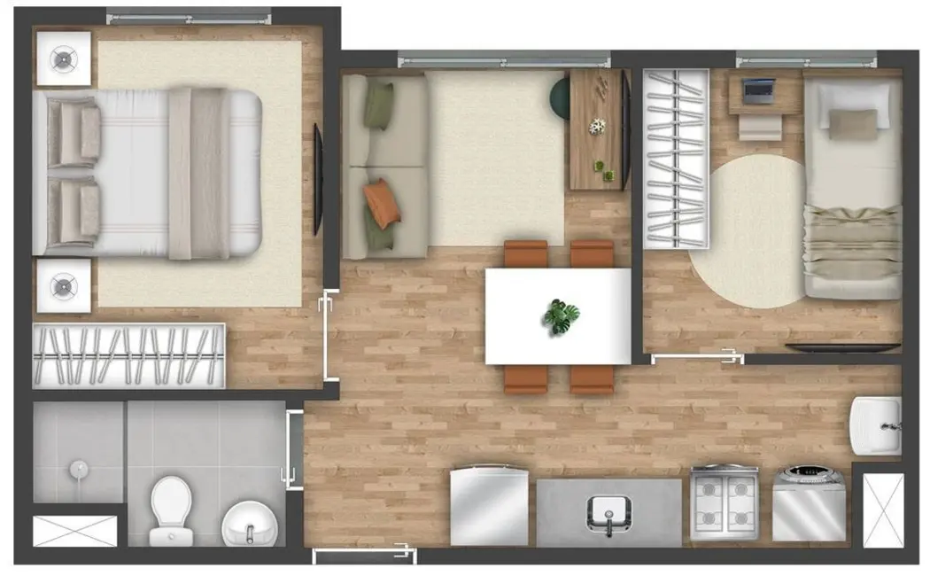 Apartamento com 1 quarto à venda, 30m2 em São Mateus, São Paulo - SP - imagem 1 Foto 1 de Apartamento com 1 quarto à venda, 30m2 em São Mateus, São Paulo - SP