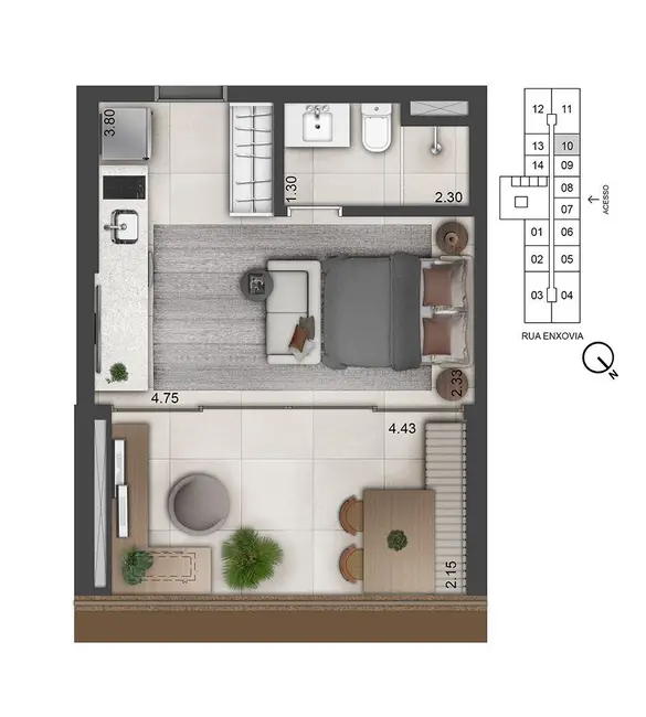 Apartamento com 2 quartos à venda, 262m2 em Chácara Santo Antônio (Zona Sul), São Paulo - SP - imagem 2 Foto 2 de Apartamento com 2 quartos à venda, 262m2 em Chácara Santo Antônio (Zona Sul), São Paulo - SP