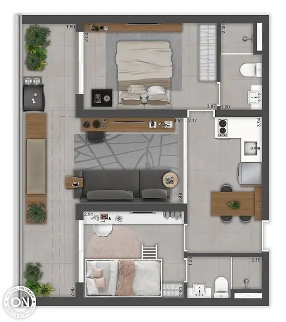 Foto 9 de Apartamento com 3 quartos à venda, 77m2 em Cerqueira César, São Paulo - SP