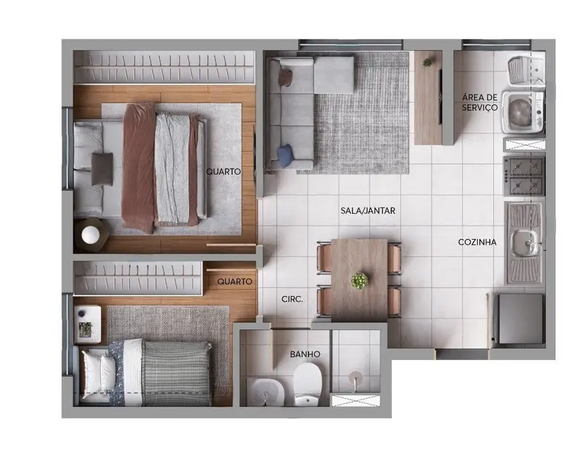Foto 5 de Apartamento com 2 quartos à venda, 33m2 em Vila Sílvia, São Paulo - SP