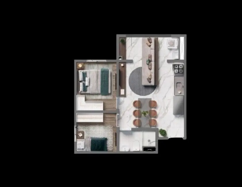 Apartamento com 2 quartos à venda, 45m2 em Vila Palmeiras, São Paulo - SP - imagem 4 Foto 4 de Apartamento com 2 quartos à venda, 45m2 em Vila Palmeiras, São Paulo - SP