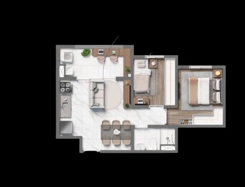 Apartamento com 2 quartos à venda, 45m2 em Vila Palmeiras, São Paulo - SP - imagem 3 Foto 3 de Apartamento com 2 quartos à venda, 45m2 em Vila Palmeiras, São Paulo - SP