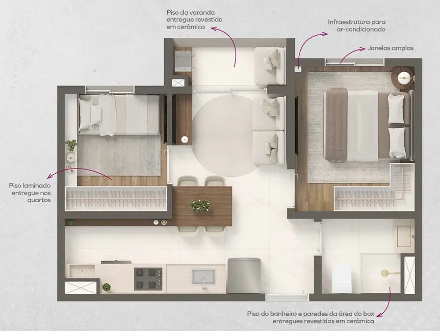 Apartamento com 2 quartos à venda, 31m2 em Santo Amaro, São Paulo - SP - imagem 1 Foto 1 de Apartamento com 2 quartos à venda, 31m2 em Santo Amaro, São Paulo - SP