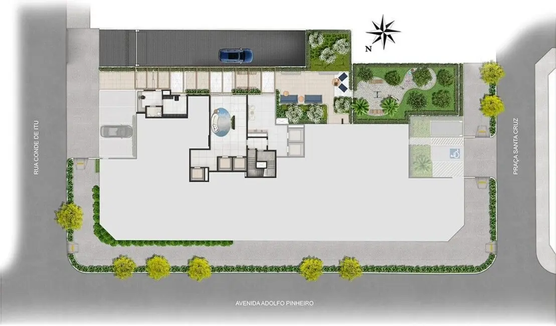 Apartamento com 1 quarto à venda, 34m2 em Alto da Boa Vista, São Paulo - SP - imagem 4 Foto 4 de Apartamento com 1 quarto à venda, 34m2 em Alto da Boa Vista, São Paulo - SP