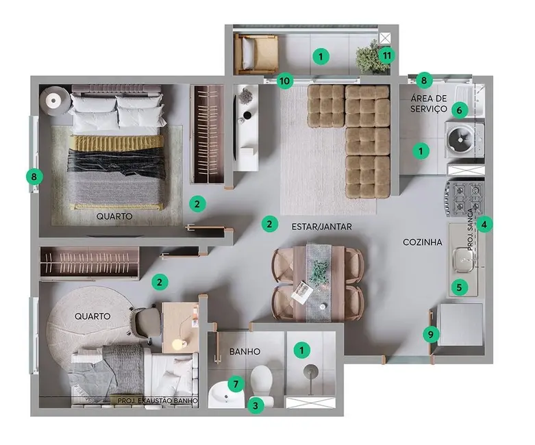 Apartamento com 2 quartos à venda, 39m2 em Jardim Matarazzo, São Paulo - SP - imagem 1 Foto 1 de Apartamento com 2 quartos à venda, 39m2 em Jardim Matarazzo, São Paulo - SP